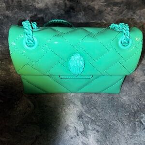 Aqua Kurt Geiger 71/2"W x 5"H x 2"D.